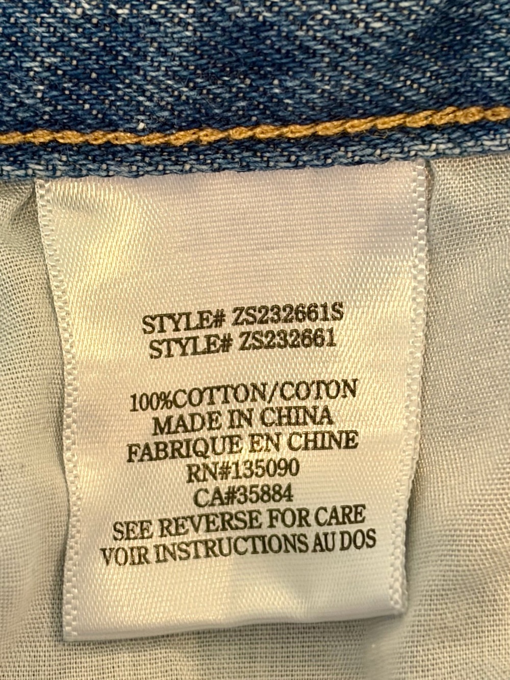 Z Supply High Rise Button-Fly Denim Jeans - Picture 5 of 8